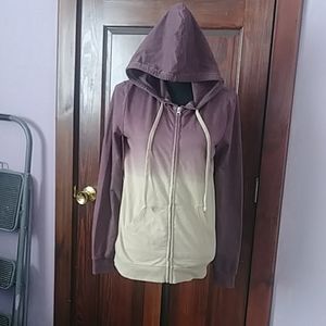 Two Tone Hooded Sweatshirt